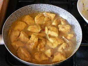 Pollo al Curry preparazione 12