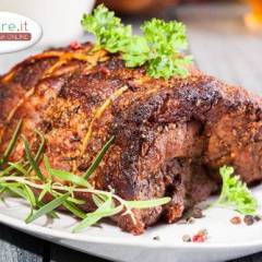 Spalla di agnello farcita