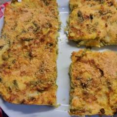 SFORMATO DI FAGIOLINI E PATATE IN FRIGGITRICE AD ARIA