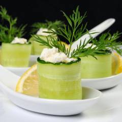 CETRIOLI RIPIENI DI RICOTTA BIMBY