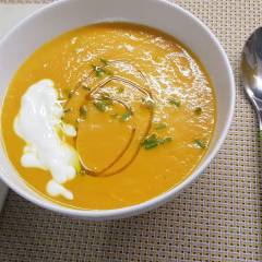 VELLUTATA DI ZUCCA E CAROTE