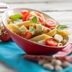 Pasta con Pomodoro e Mozzarella