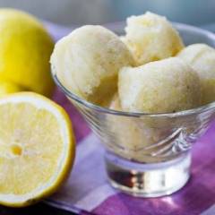 Gelato al limone bimby, bontà senza conservanti