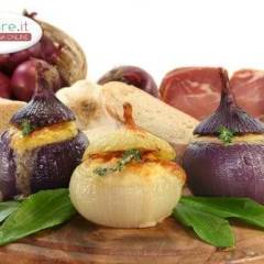 Cipolle ripiene al forno