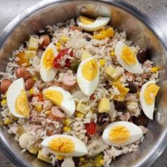 INSALATA DI RISO NAPOLETANA