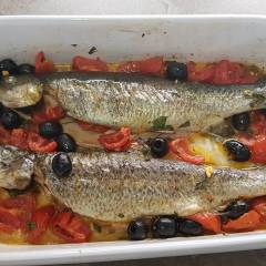TROTA AL FORNO