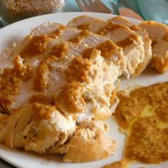 Petto di pollo alla salsa di yogurt e senape