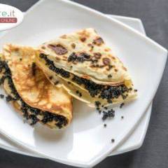 Crepes al caviale rosso o nero, delicate e raffinate