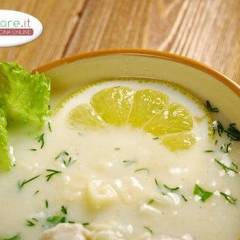 Riso in brodo con Prezzemolo e Limone