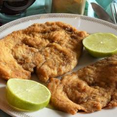 Petti di pollo panati