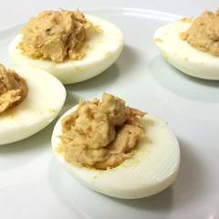 Uova con Crema di Tonno, un antipasto facile e veloce