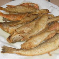 Frittura di Paranza con Farina Integrale in Olio extravergine di oliva