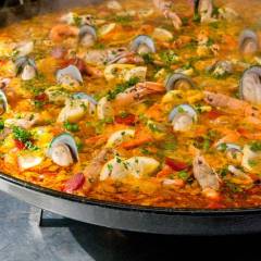 Paella ai frutti di mare