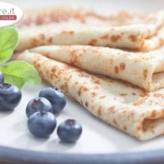 Crepes con albumi, cucinare con leggerezza