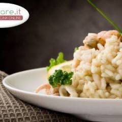 Risotto alla marinara con caciocavallo