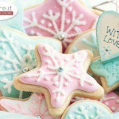 Biscotti semplici decorati