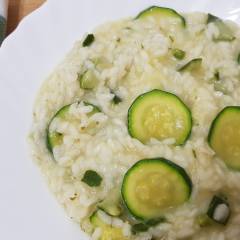 Risotto con zucchine