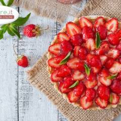 Crostata di fragole fresche