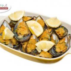 Cozze gratinate