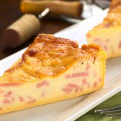 Torta Salata con Cotto e Formaggio