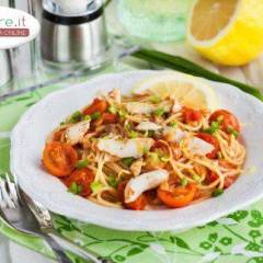 Spaghetti con Orata e Pomodorini