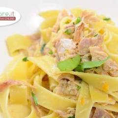 Pappardelle al coniglio e salvia ananas