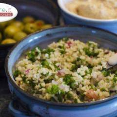 Bulgur con Pesto di Erbe fresche e Noci