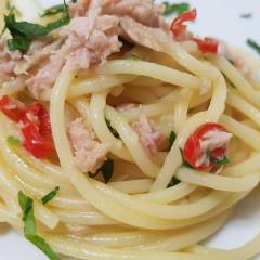 Pasta tonno e limone
