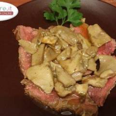 Tagliata ai Funghi Porcini