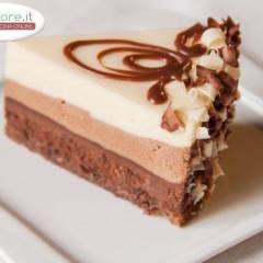 Cheescake al triplo Cioccolato