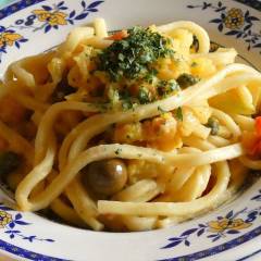 Scialatielli cacio e cavolfiore