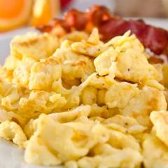 Ricetta uova strapazzate e bacon