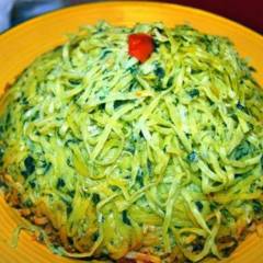 Tagliolini con ricotta e spinaci
