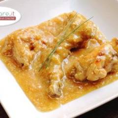 Coniglio in Salsa alle Cipolle e Prosciutto crudo
