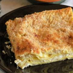 Lasagne al cavolfiore gratinate