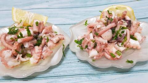 INSALATA DI MOSCARDINI RICETTA ESTIVA | cucinare.it