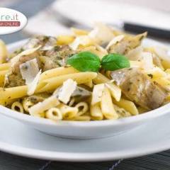 Penne delicate con carciofi