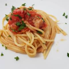 Pasta al tonno e pomodoro