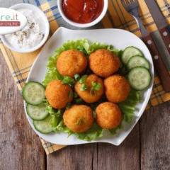 Crocchette di Patate con Pesto e Fagiolini