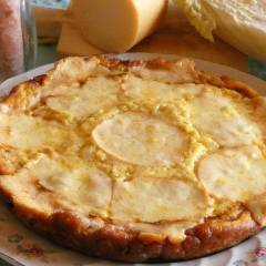 Frittata con cavolo cinese