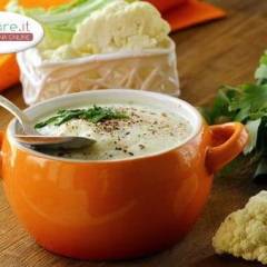 Zuppa di Cavolfiore e Gorgonzola