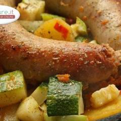 Salamelle con Verdure