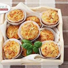 Muffin mortadella e provolone