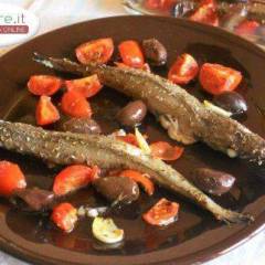 Merluzzetti in forno alla Mediterranea