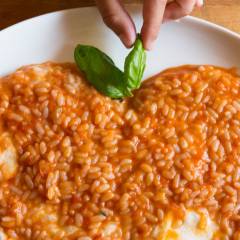 Risotto al pomodoro e fior di latte bimby