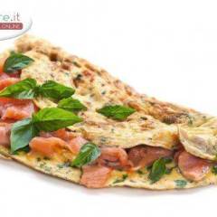 Frittata di salmone