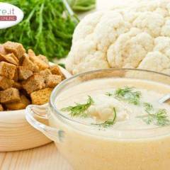 Zuppa di Cavolfiore e Porri