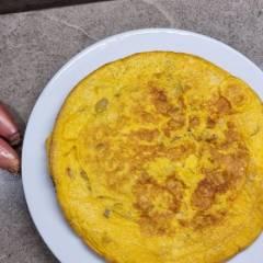 Frittata di scalogni