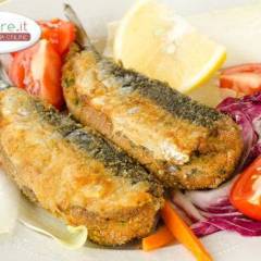 Sarde farcite e dorate
