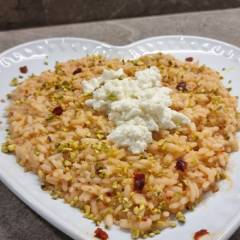 RISOTTO ’NDUJA CRESCENZA E PISTACCHI